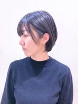 ヘアーライズ 池袋東口店(hair RISE) グラボブショート黒髪