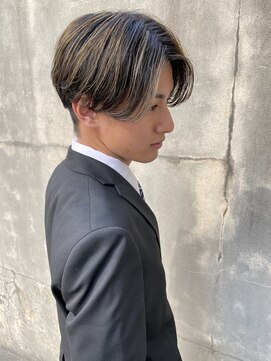 キートス(Kiitos) 【質感抜群】ニュアンスセンターパート×ニュアンスハイライト