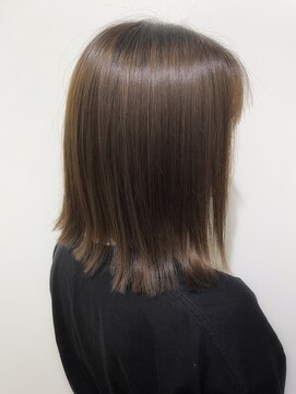 ビューティーマーケット アングゥ イオンモール名取(BEAUTY MARKET ungu) 切りっぱなしストレートボブ