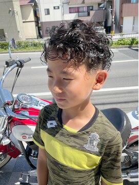 アド ヘア プレイス(adon hair place) キッズメンズパーマ