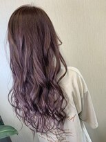 ライズ バイ レボ 柏店(RISE by REVO)&nbsp;大人かわいい/レイヤーロング/グレーベージュ/前髪パーマ/柏