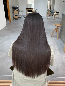 2195ヘアー 世田谷代田(2195hair) 地毛風カラー/ショコラブラウン/地毛風ストレート/髪質改善