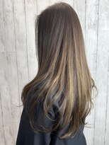 ビューティドレッセヤマノ 池袋パルコ(Beauty Dresse YAMANO)&nbsp;【グラデーションカラー】【レイヤーカット】【セミロング】