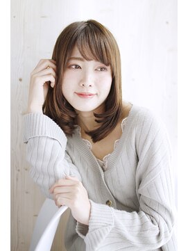 シュシュット(chouchoute) 吉祥寺2分姫カットシアーカラーセミディ美髪質改善ストカール176