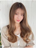 《Agu hair》ミルクティーウェーブ巻×numberA.ヘアバター