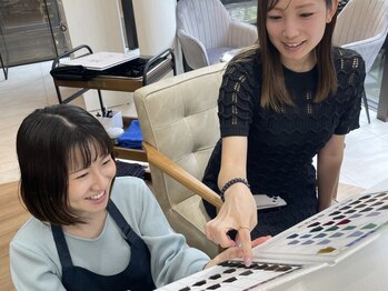 カラーキッチン 高円寺店(color kitchen)の写真/リーズナブルに楽しむあなただけのデザインカラーが魅力♪理想のカラーは”色彩のプロ”にお任せください。