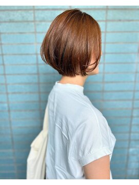 アピラトータルデザインサロン(APiLA total design salon) 明るめベージュ×ショートボブ☆