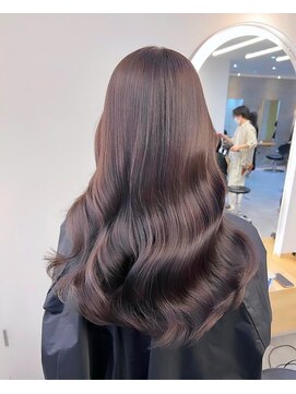 ジーナ 渋谷本店(Zina) 艶感抜群"ラベンダーグレージュ"