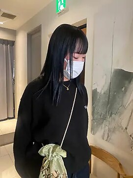 ヘアサロンガリカアオヤマ(hair salon Gallica aoyama) 大人のダークトーン☆暗髪カラー