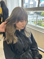 ラボアン 梅田店(lab.em.) 透明感グレージュカラー