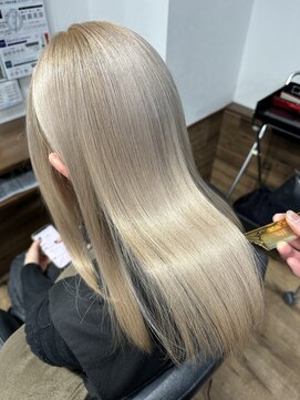 ブレンドバイハピネス(Blend by happiness) 髪質改善トリートメントストレートロングレイヤー20代30代40代