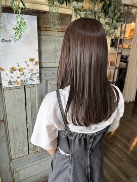 ココロヘアー ウィル 半田山店(Cocolo hair Will) 透明感ブラウンベージュ