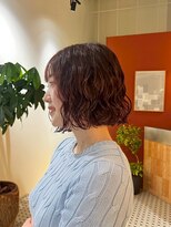 エコール(EcorE)&nbsp;くせ毛風パーマスタイル