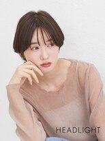 アーサス バイ ヘッドライト 新潟万代店(ursus by HEADLIGHT)&nbsp;マッシュショート×小顔×モーブブラウン/ココアブラウン/黒髪