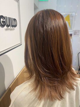 ギルド 東久留米店(GUILD) 柔らかブラウン×軽やかレイヤー