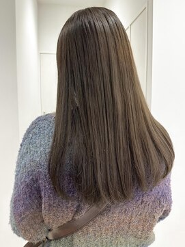 ガーデンヨコハマ(GARDEN YOKOHAMA) ヘーゼルベージュオリーブグレー透明感ブリーチなしWカラー小顔