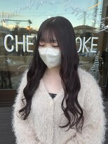 チェリーコーク(HAIR CHERRY COKE) lavender brown