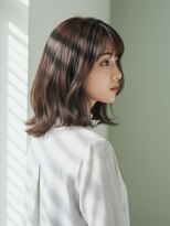 ハイレート ウニクス川越店(Hairate)&nbsp;【Hairate本川越】くびれミディ　外ハネスタイル