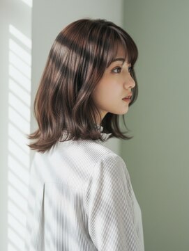 ハイレート ウニクス川越店(Hairate) 【Hairate本川越】くびれミディ　外ハネスタイル
