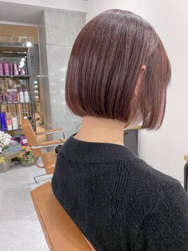 ジオ 国分寺(the O's) 切りっぱなしボブ/エアリーロング/美髪/ピンクブラウン[国分寺]