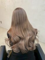 リコヘアー(LiCO HAIR)&nbsp;那覇/イメチェン/ピンクベージュ/アンブレラカラー/前髪