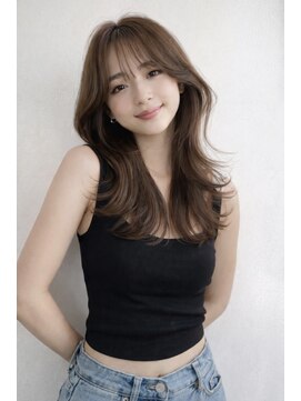 ベル 銀座5丁目店(Belle) 大人ミディアムレイヤーカット/ハッシュカット/シャギー/銀座駅