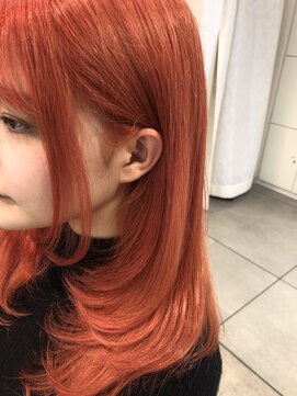 ニューヨークニューヨーク 大久保店(NYNY) 髪質改善ブリーチでオレンジベージュ