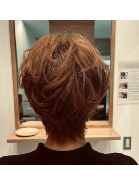 トーフ(tohf) ー陽だまりをまとう、透けるオレンジベージュ