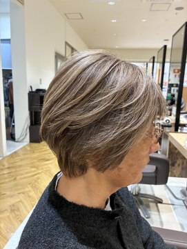 ユニックス イオンモール川口前川店(UNIX) 【40~60代】白髪ぼかしハイライト