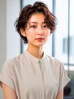 ルービック 高槻(Rubik's) 大人可愛いニュアンスパーマショート