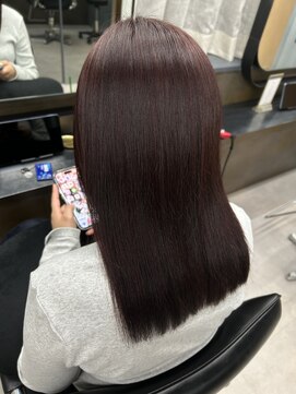 ユアーズヘア 池袋(youres hair) 艶感カシスブラウン