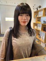 エラン トウキョウ 学芸大学店(elan tokyo) 透明感ブラック/黒髪/髪質改善/レイヤー