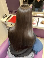 ハピネス 河原町店(Happiness)&nbsp;髪質改善トリートメント   艶髪ロング  ブラウン