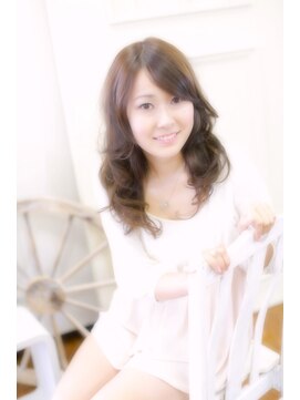 ユアーズ 四街道店(HAIR&NAIL YOURS) 【yours四街道】アンニュイカール×ナチュラルミディ