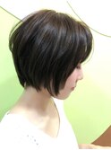 ナチュラルなショートボブ