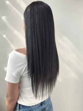 ヘアーアンドスパ フェリーチェ ミチ 野田屋町店(HAIR&SPA felice MICHI) 大人ナチュラルストレート