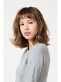 アース 北上店(HAIR & MAKE EARTH)&nbsp;重めボブの外はねスタイル