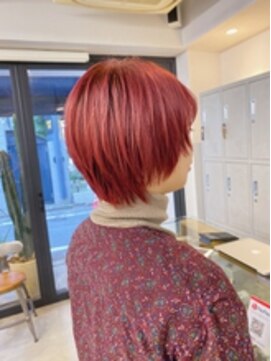 フラム 渋谷(flamme) 【flamme】レッドピンク