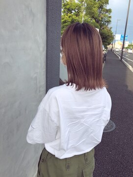 エイト(eito) pink beige color
