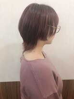 リエム(ReM)&nbsp;ピンクベージュマッシュウルフ