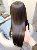 アンド ラ ブランシュ(&.La Blanche)&nbsp;髪質改善大宮&.La Blancheグレージュカラーと艶髪トリートメント