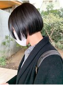 色落ちキレイなダークカラーとボブ＊fukuda