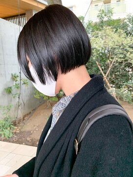 ヴェルダ 池袋店(verda) 色落ちキレイなダークカラーとボブ＊fukuda