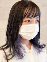 ピカイチ 上通店(pikA icHi)&nbsp;*pikAicHi*ブルーブラック×パープルカラー