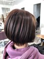 トリコバイフェイス (Trico by FACE)&nbsp;【くびれショート】縮毛矯正で艶を出しました♪