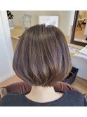 明るいオシャレな白髪染め♪