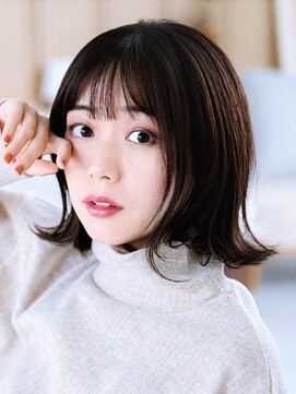 ヘアカフェ アティス(hair cafe Atease) ★スタンダード ボブ 王道 外ハネ ボブ