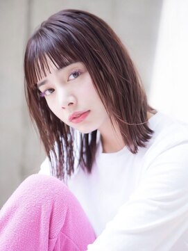 テイラー(Taylor) 【Taylor 】大宮 切りっぱなしボブ×ボルドーブラウン