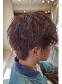 おしゃれパーマ男子