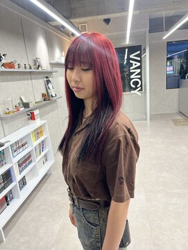 ヴァンシィー(VANCY) レッド&ブラック